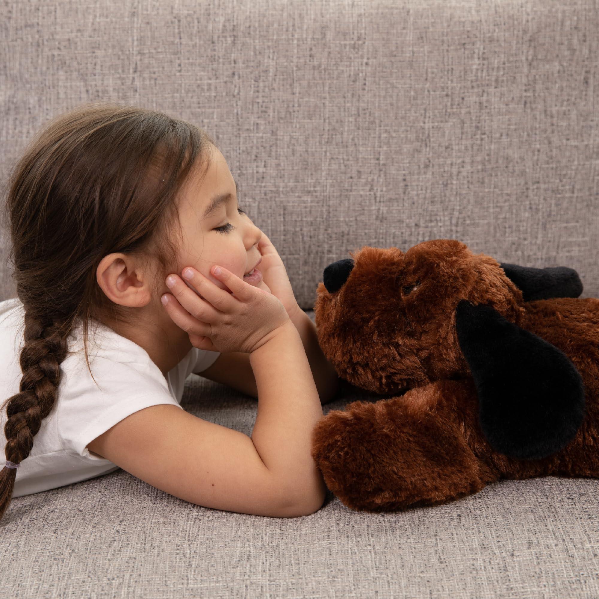 Cuddle Buds Cuddle Buds 5lbs Weighted Dog Stuffed Animal for Sensory Needs, 20\'\' Plush Dog, Weighted Stuffed Animals for Adults, Soft Plushie Toy
