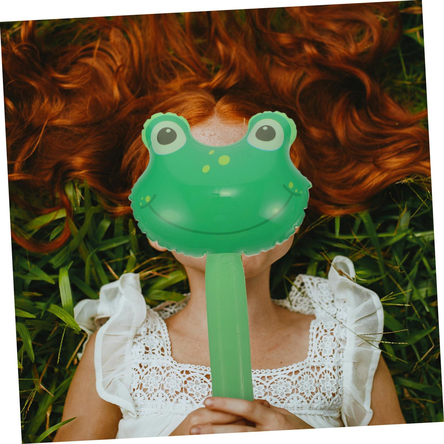 PRETYZOOM PRETYZOOM 10pcs Children\'s Inflatable Toys Balloon Toy Hammer Toy Blowing up Hammer Inflatable Mallet Pool Party Hammer Inflatable Hammer Party Favors Party Inflatable Toys Pool Toys