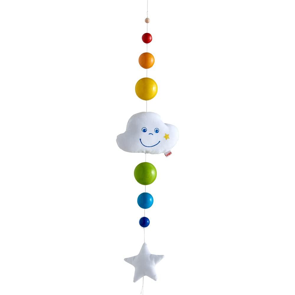 HABA HABA - Mobile Rainbow World Baby Toy, Multicolor (306031)