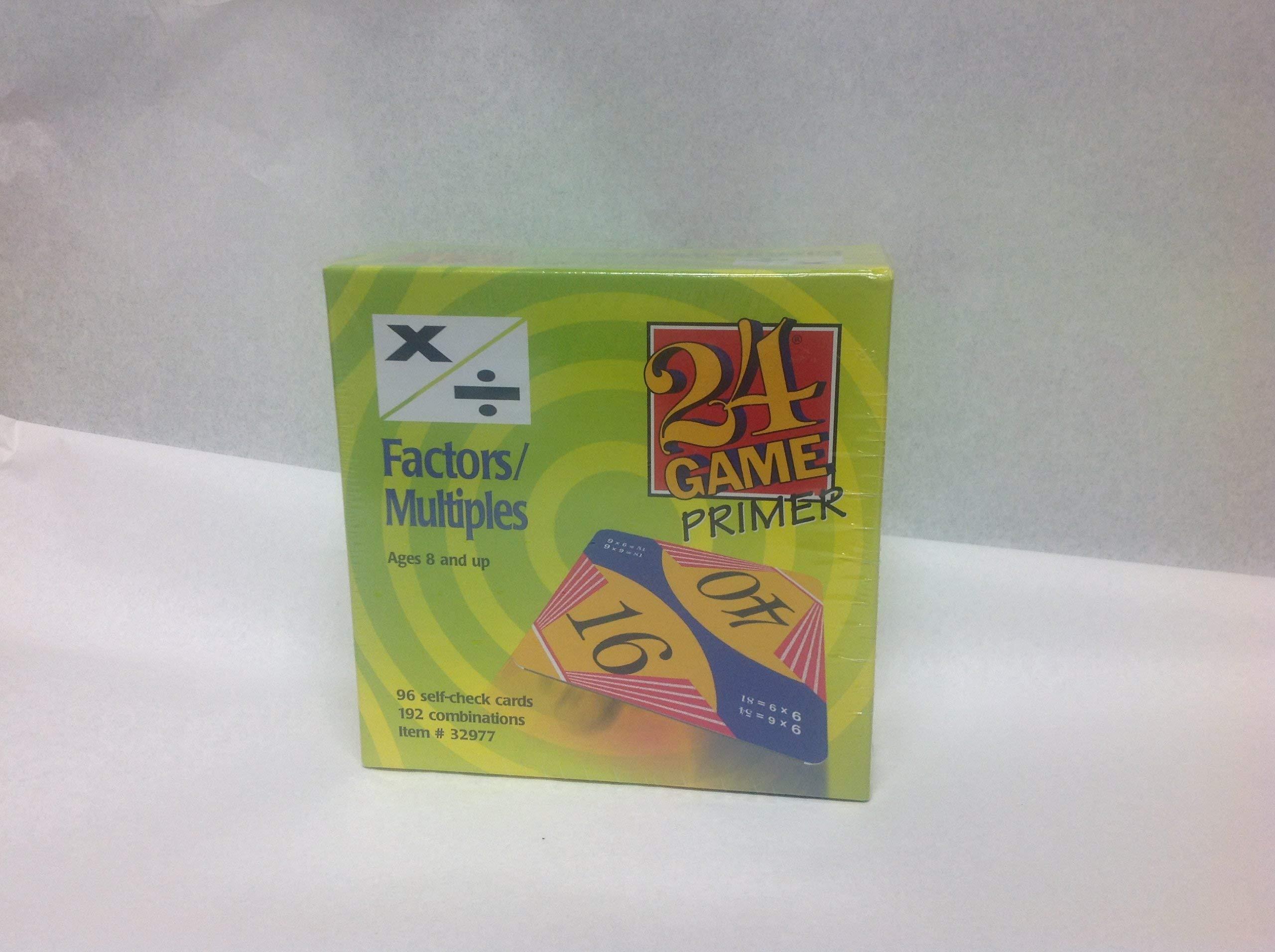 24 GAME 24 GAME Factors/Multiples