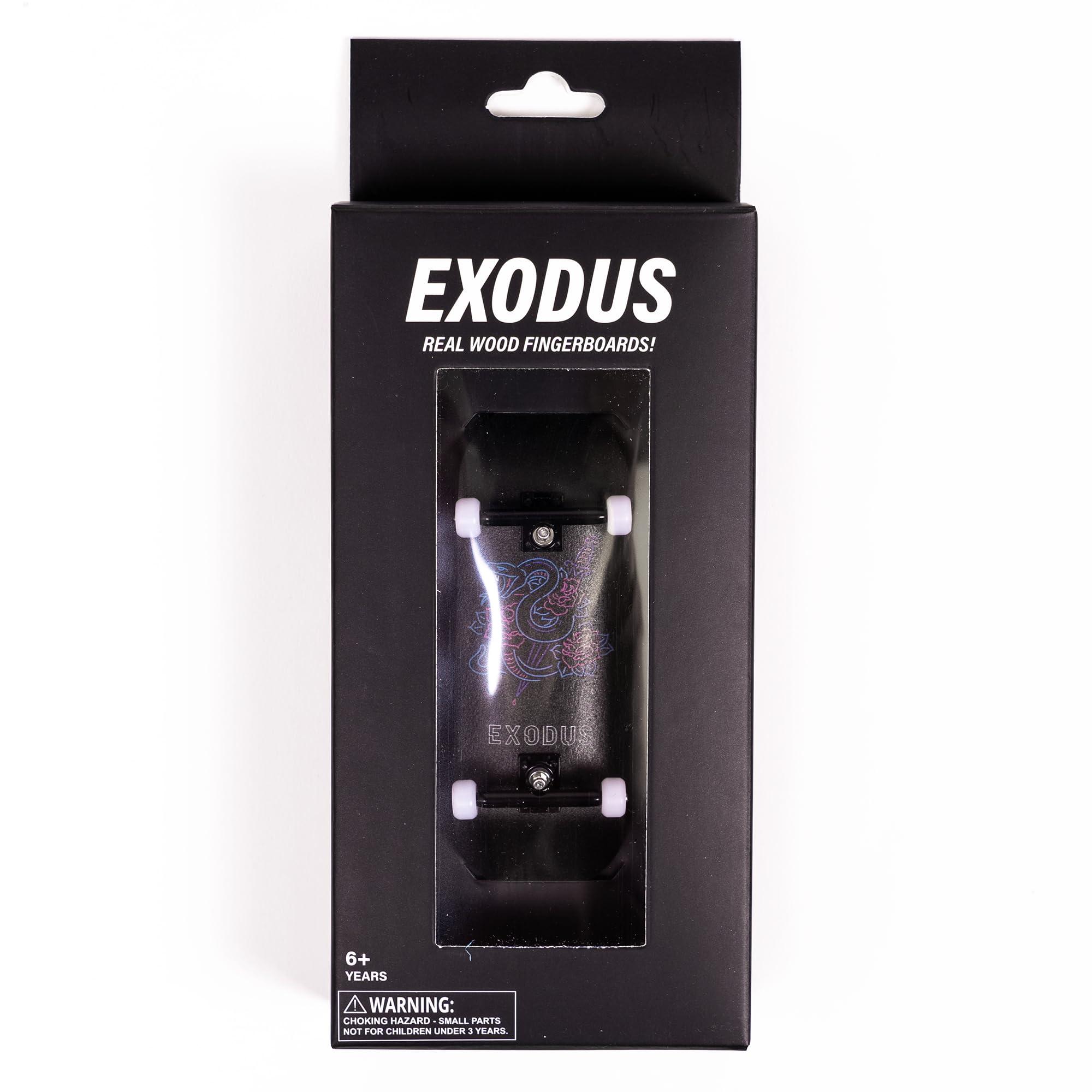 EXODUS EXODUS Deep Concave Fingerboard Complete (Neon Snake (32mm))