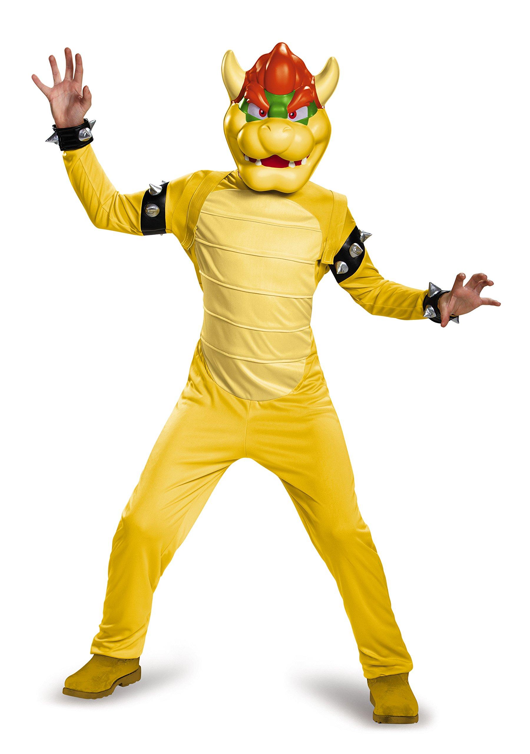 Disguise Bowser Deluxe Costume, Small (4-6)