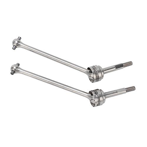 OUKENS OUKENS Rear CVD Driveshaft, Steel Aluminum Alloy Transmission Axle Joint Replacement RC Rear Drive Shafts Spare Parts for 1/10 RC Car RC Trucks RC Car Model