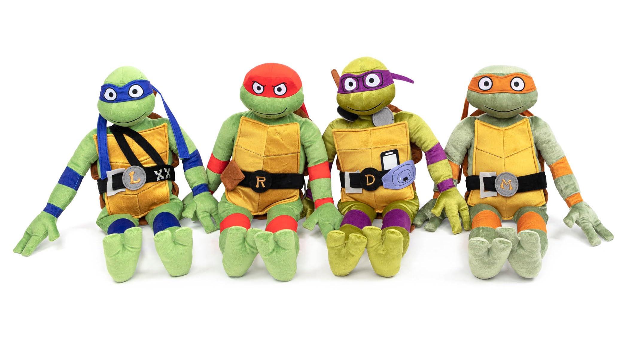 Jay Franco Jay Franco Nickelodeon Teenage Mutant Ninja Turtles Michaelangelo Plush Pillow Buddy - Super Soft Stuffed Character Pillow - Polyester Microfiber, 26 Inches