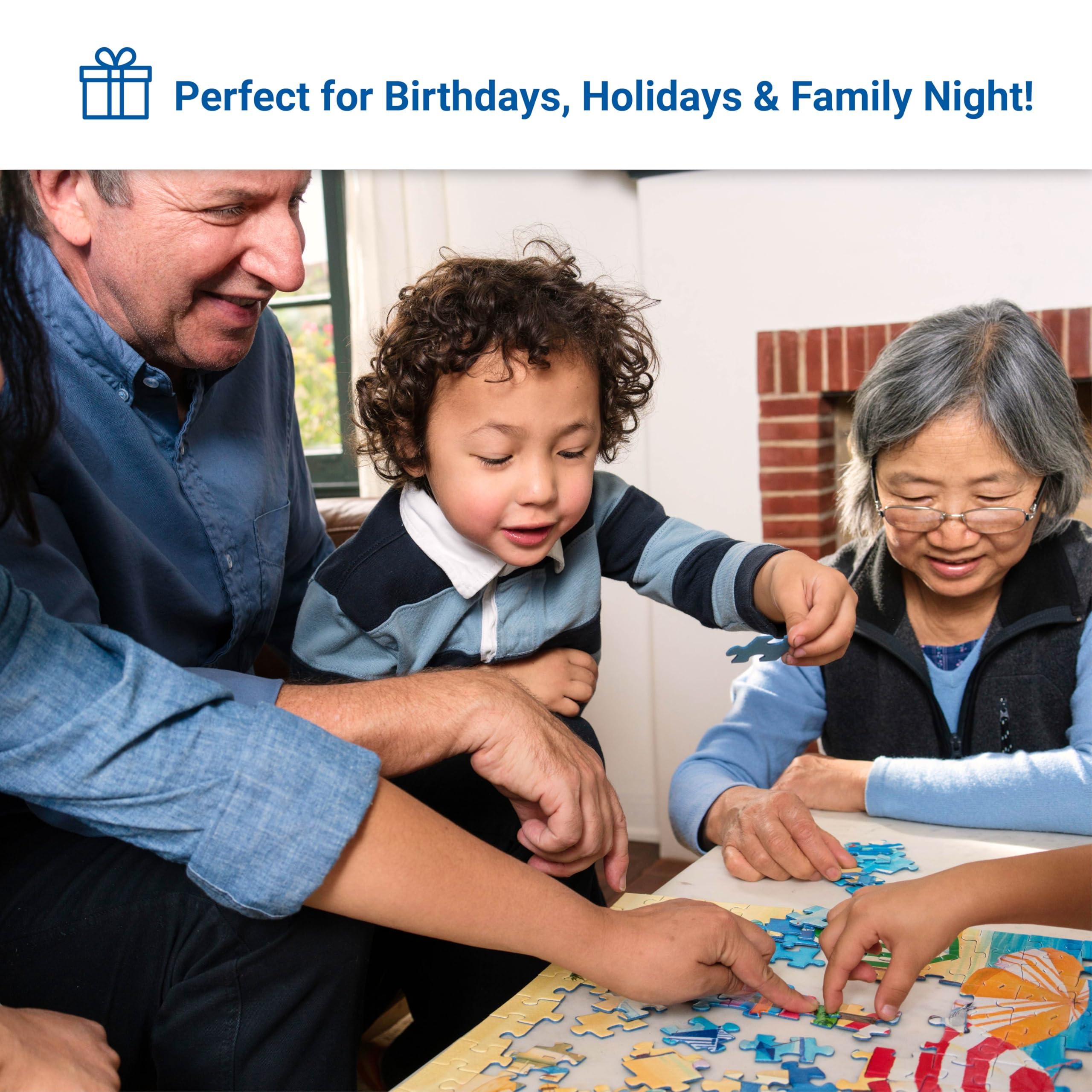 Ravensburger Ravensburger Ocean Turtles - 200 Piece Jigsaw Puzzle for Kids | Unique, Perfectly Fitting Pieces | Enhances Creativity and Concentration | Ideal Gift for Holidays and Birthdays