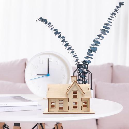 Uonlytech Puzzles for Adults 1 Set Cabin Model 3D Wooden 3D Puzzles Diorama House Puzzle Assembly House Model 3D Wood Puzzle Wood Rural 3D Puzzles Wooden Puzzle for Adult