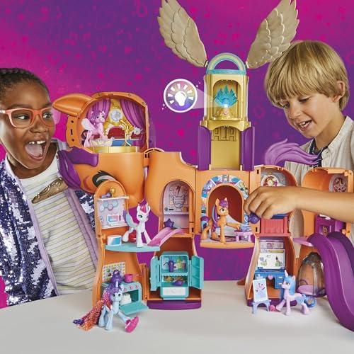 My Little Pony My Little Pony Sunny's 2-in 1 Playset, 25-Inch-Tall Transforming Doll with Figure and Accessories + Duracell Coppertop AAA Batteries 8 Count with Power Boost Ingredients (Bundle)