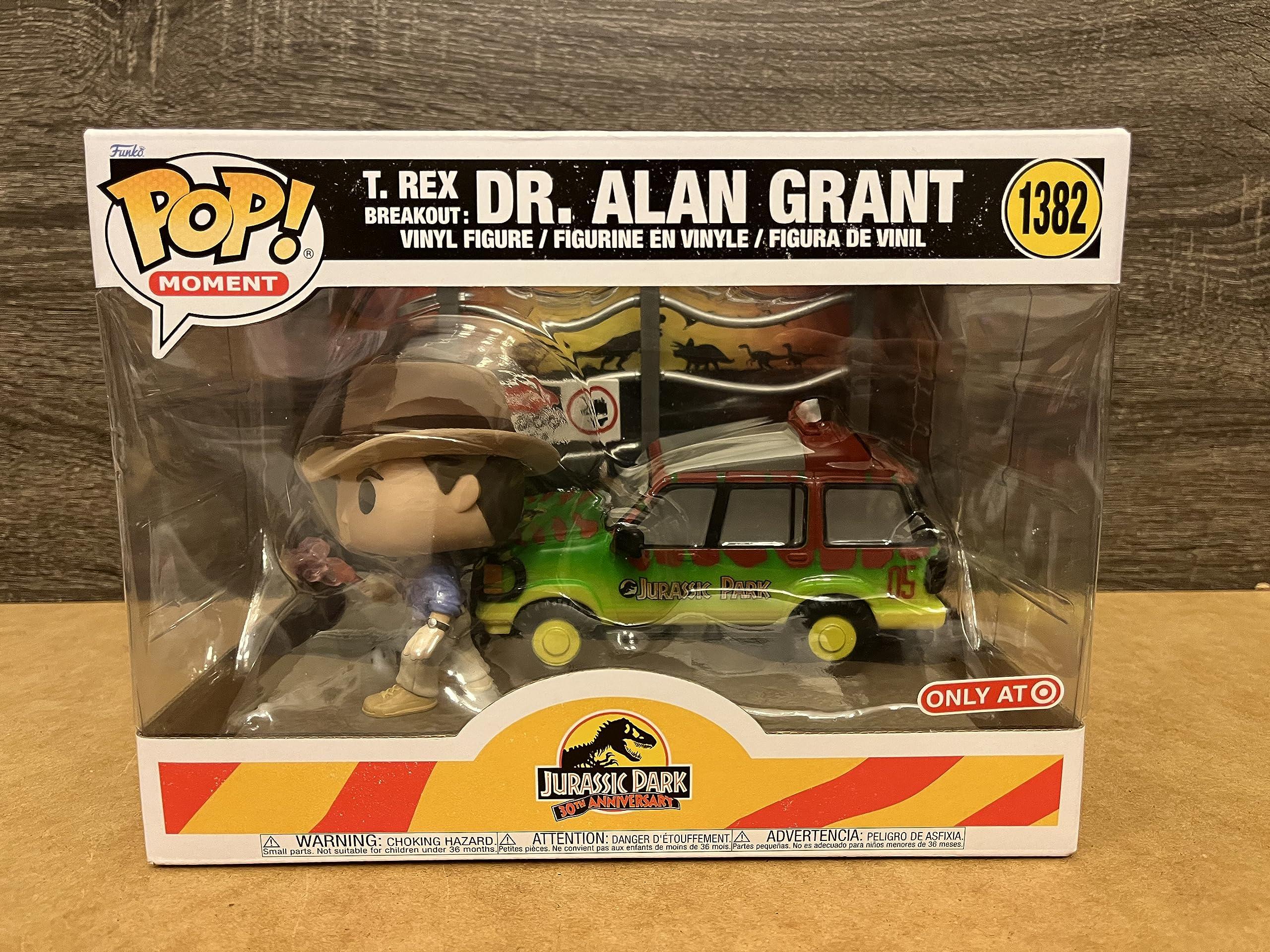 Funko Funko POP! Moments : Jurassic Park 30th Anniversary T-Rex Breakout w. Dr Grant Target #1382