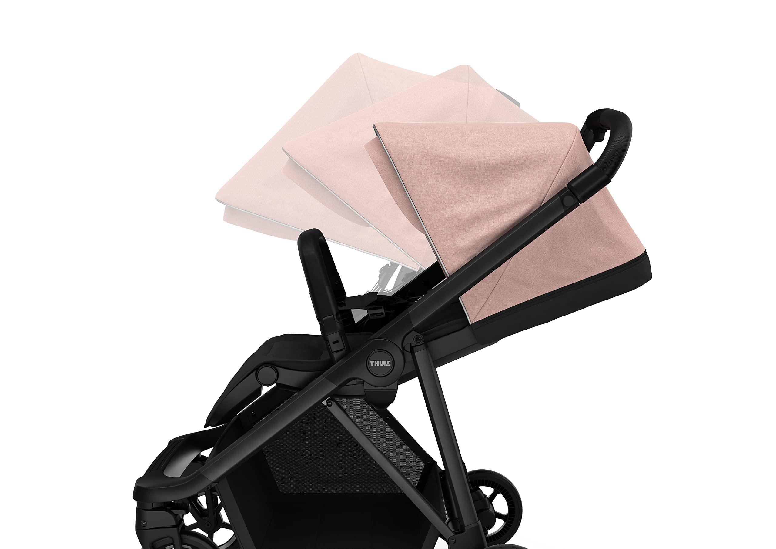 Thule Thule Shine Baby Stroller, Full-Size Stroller Features, Compact and Lightweight Design, Reversible seat, Spacious Storage Basket, Adjustable Leg Rest, Easy one-Hand fold