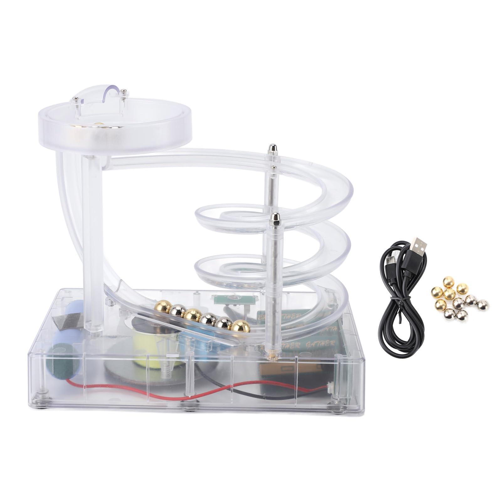 Haofy Kinetic Art Perpetual Motion Machine, Physical Balance Kinetic Energy Model, Newtons Science Physics Gadgets, Non Stop Rolling Ball Toys, Balance Stress Relief, Desktop