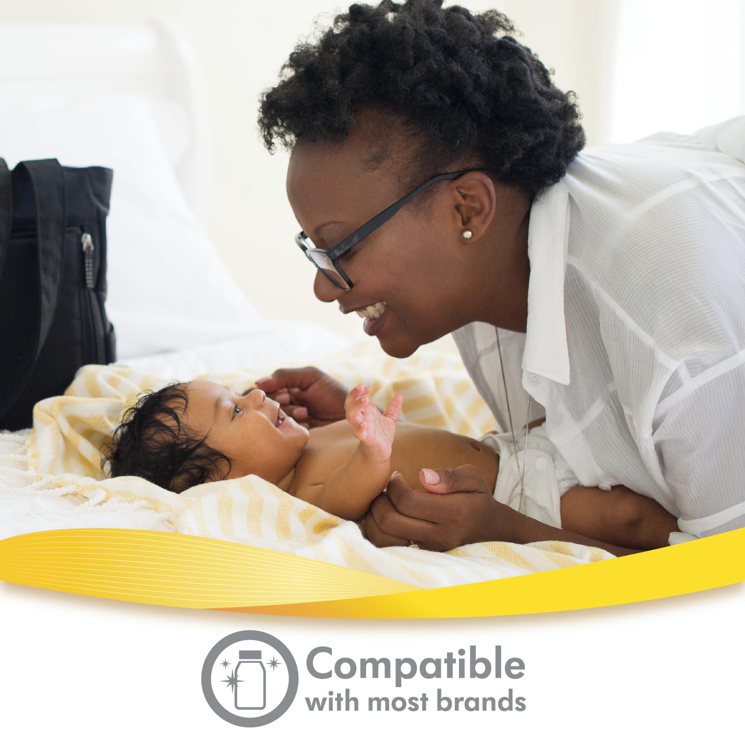 Medela Medela Quick Clean Steam Bags for Breast Pump Parts, Nipple Shields for Latching Difficulties, Flat or Inverted Nipples, 2 Count