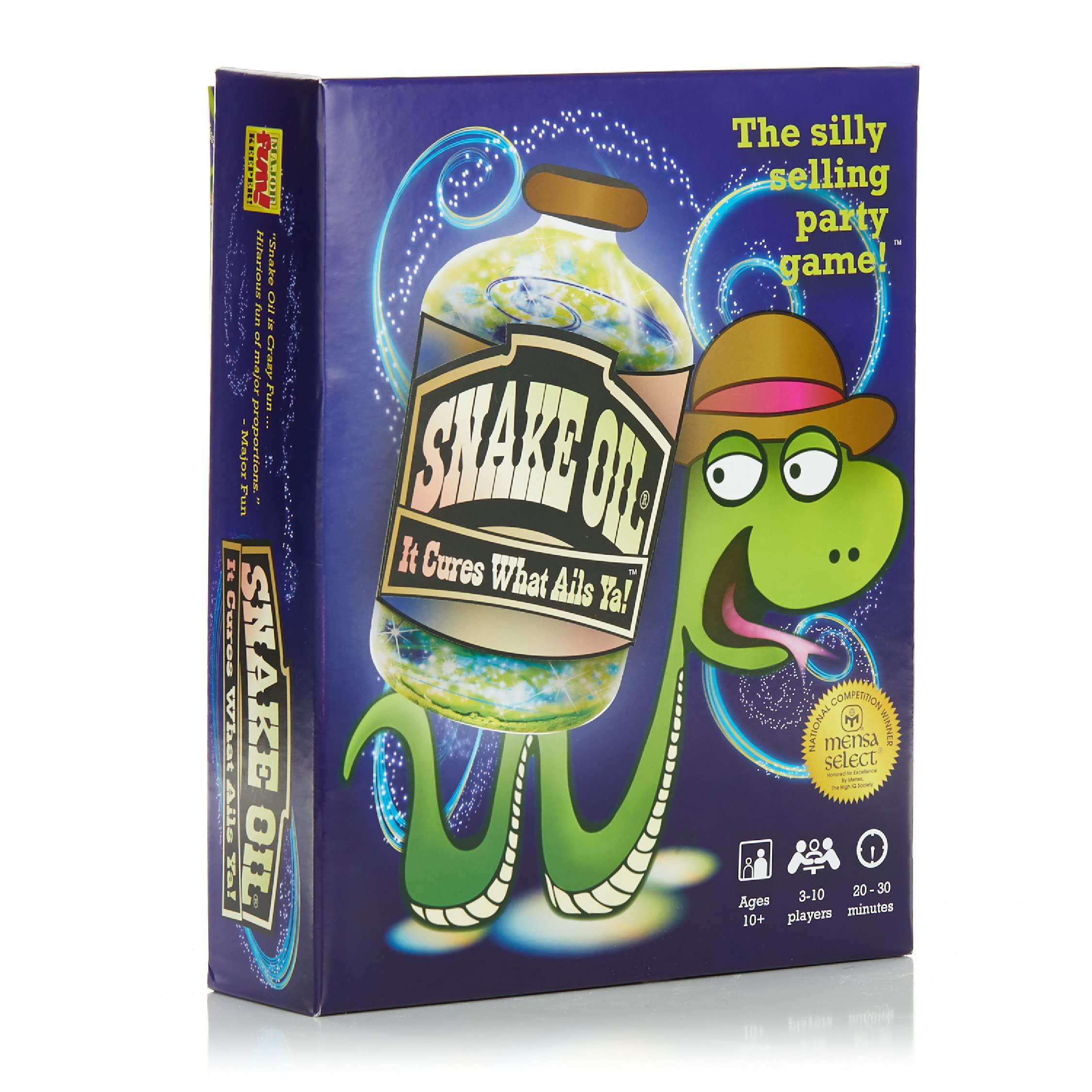 SNAKE OIL SNAKE OIL: The Silly Selling Party Card Game
