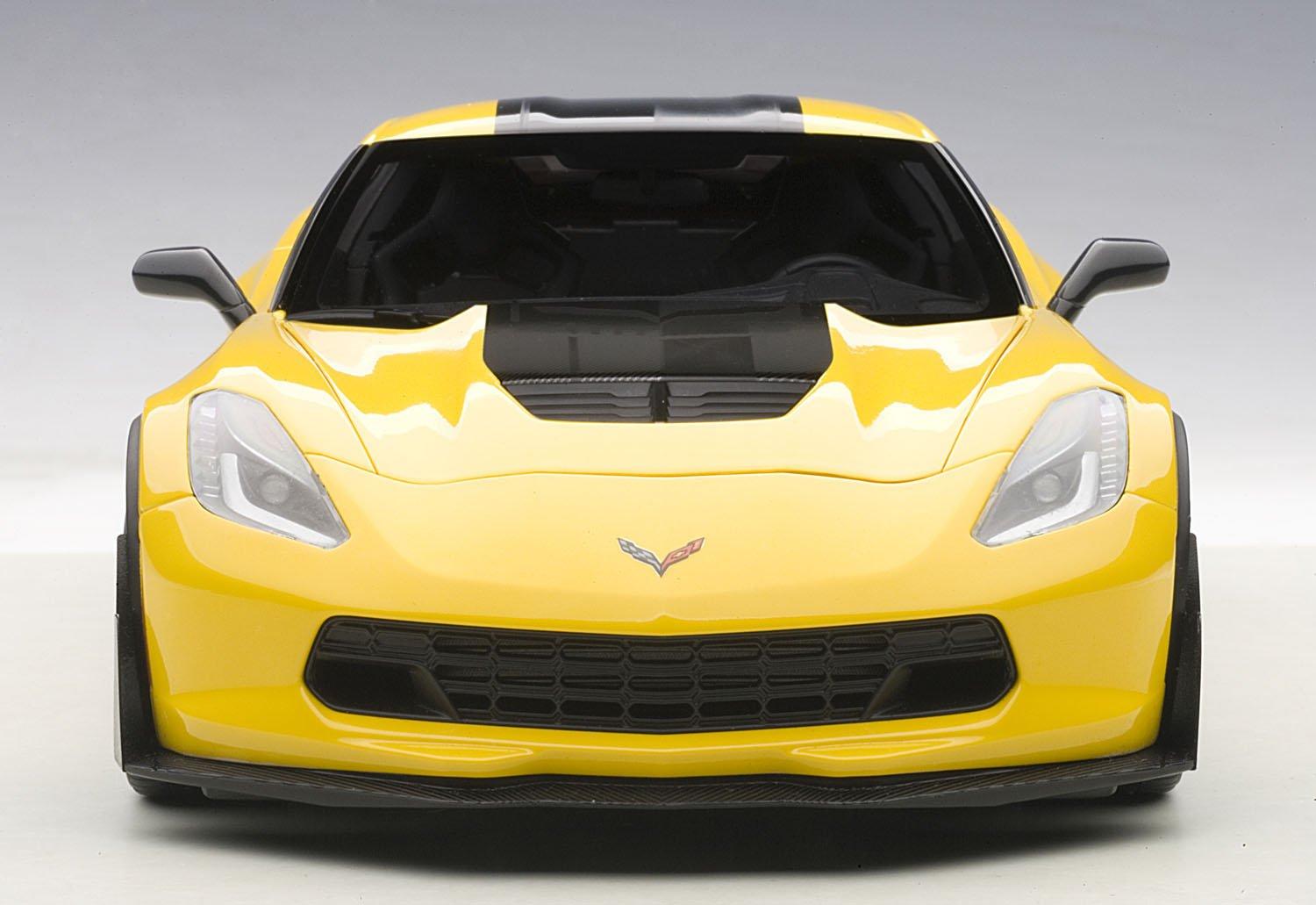 AUTOart Autoart 2016 Chevrolet Corvette C7 Z06 C7R Edition Corvette Racing Yellow 1/18 Model Car
