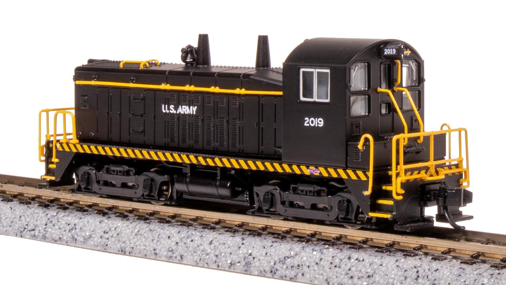 Broadway Limited Imports Broadway Limited 7527 EMD SW8, USAX 2034, Black w/US Army, Paragon4 Sound/DC/DCC, N (NP)