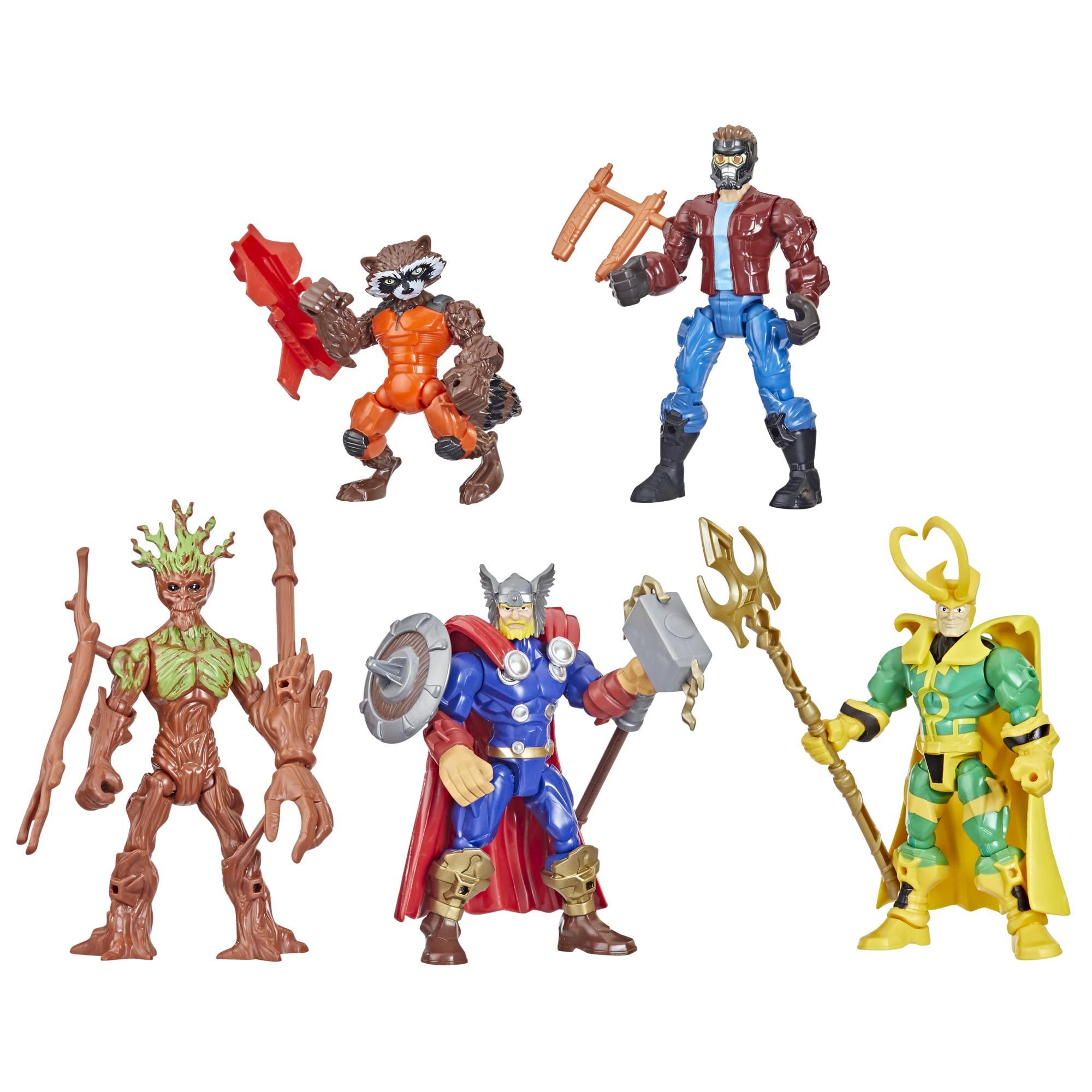 Marvel Marvel Super Hero Mashers Thor and Guardians of The Galaxy Pack