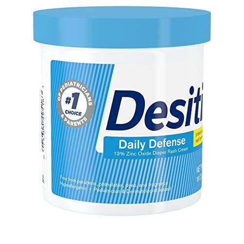 Desitin Desitin Daily Defense Baby Diaper Rash Cream with Zinc Oxide to Treat, Relieve & Prevent diaper rash, Hypoallergenic, Dye-, Phthalate- & Paraben-Free, 16 oz