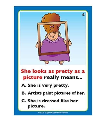 Metaphors & Similes Flash Cards - 56 Educational Cards For Learning Figurative Language