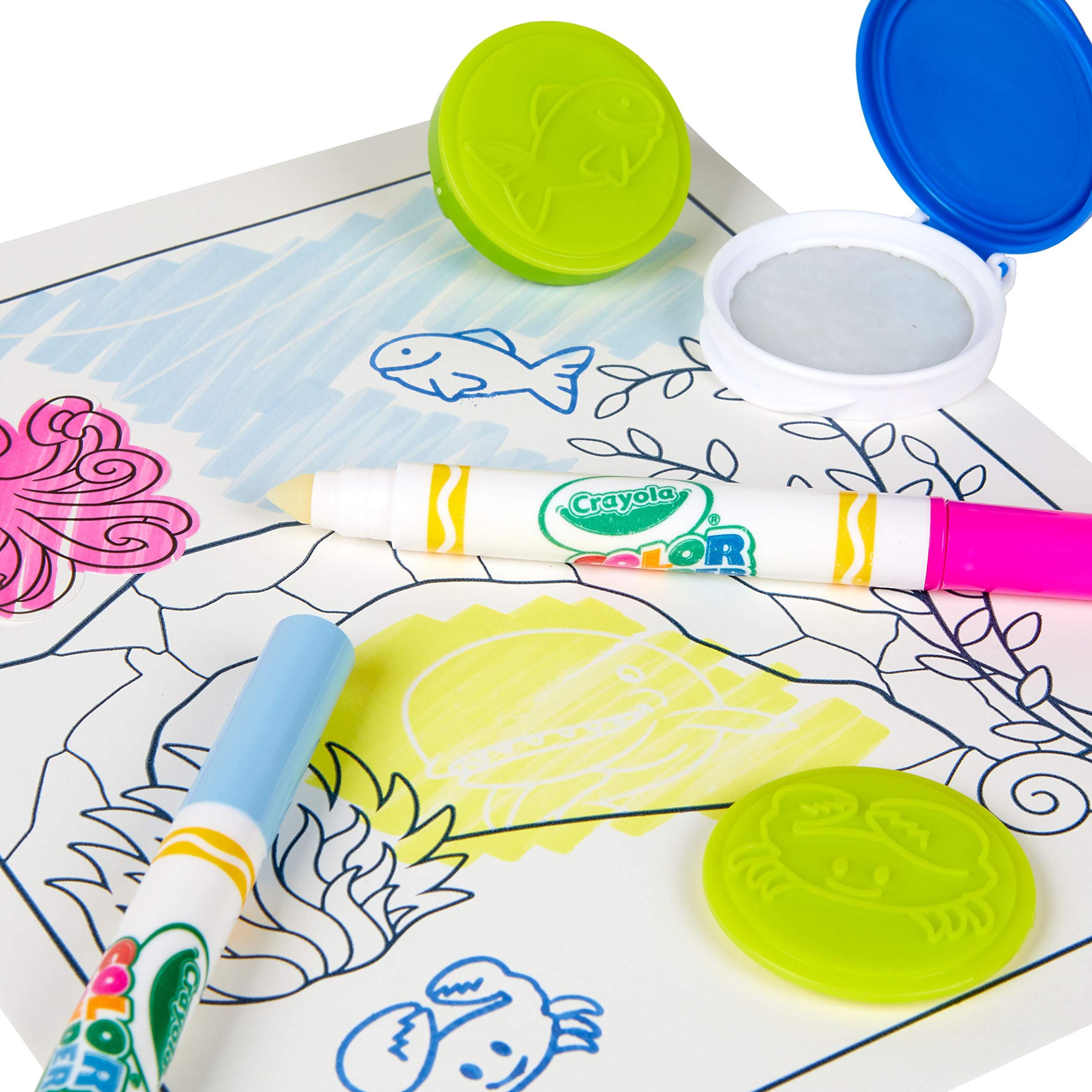 Crayola Crayola Color Wonder Mess Free Coloring Activity Set (30+ Pcs), with Markers, Stamps, and Stickers, Gift for Toddlers, 3+