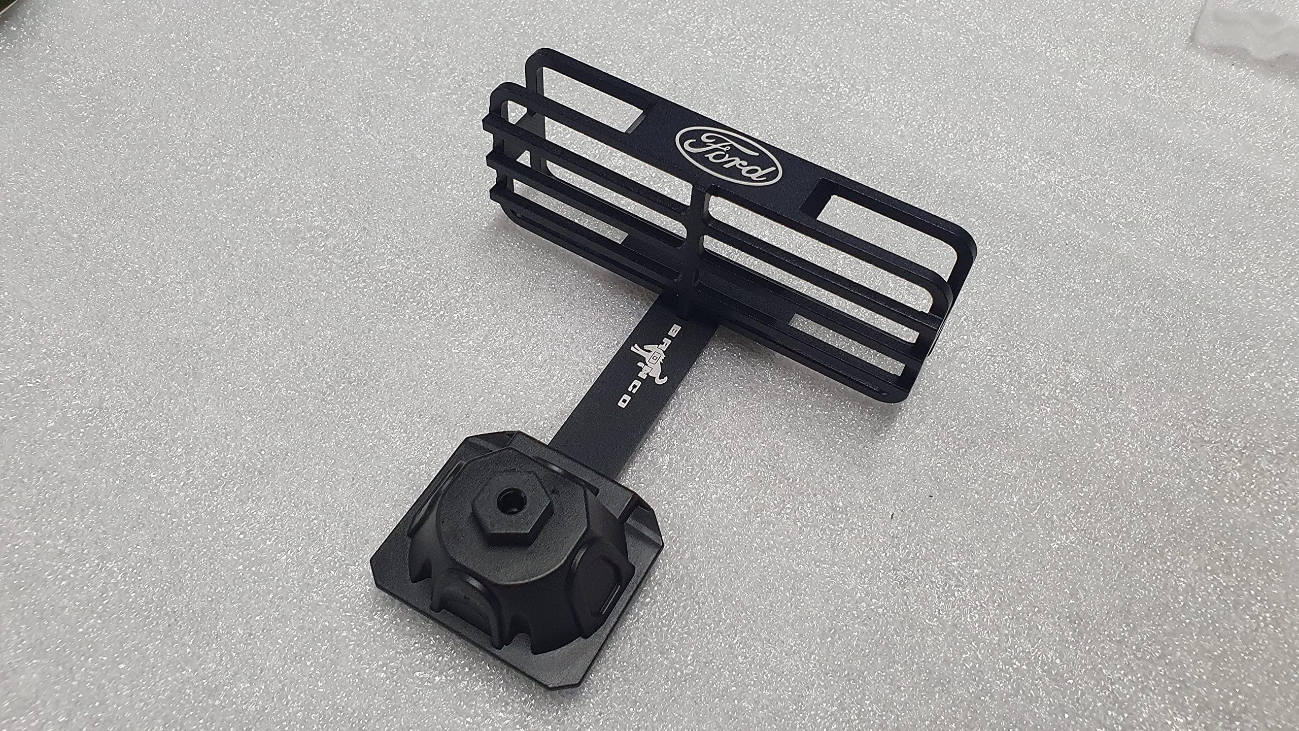 H-TECH H-TECH RC CNC Aluminum Metal Basket for Traxxas TRX4 Ford Bronco 2021 inch 1/10 Accessories, Gold