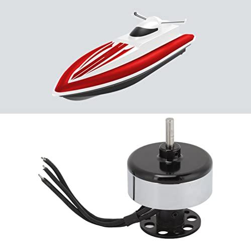 DAUERHAFT Outrunner Brushless Motor 4023 350KV Black Waterproof Brushless Motor Aluminum Alloy High Temperature Resistant RC Electric Motor Brushless Outrunner Motor for RC Model Boat