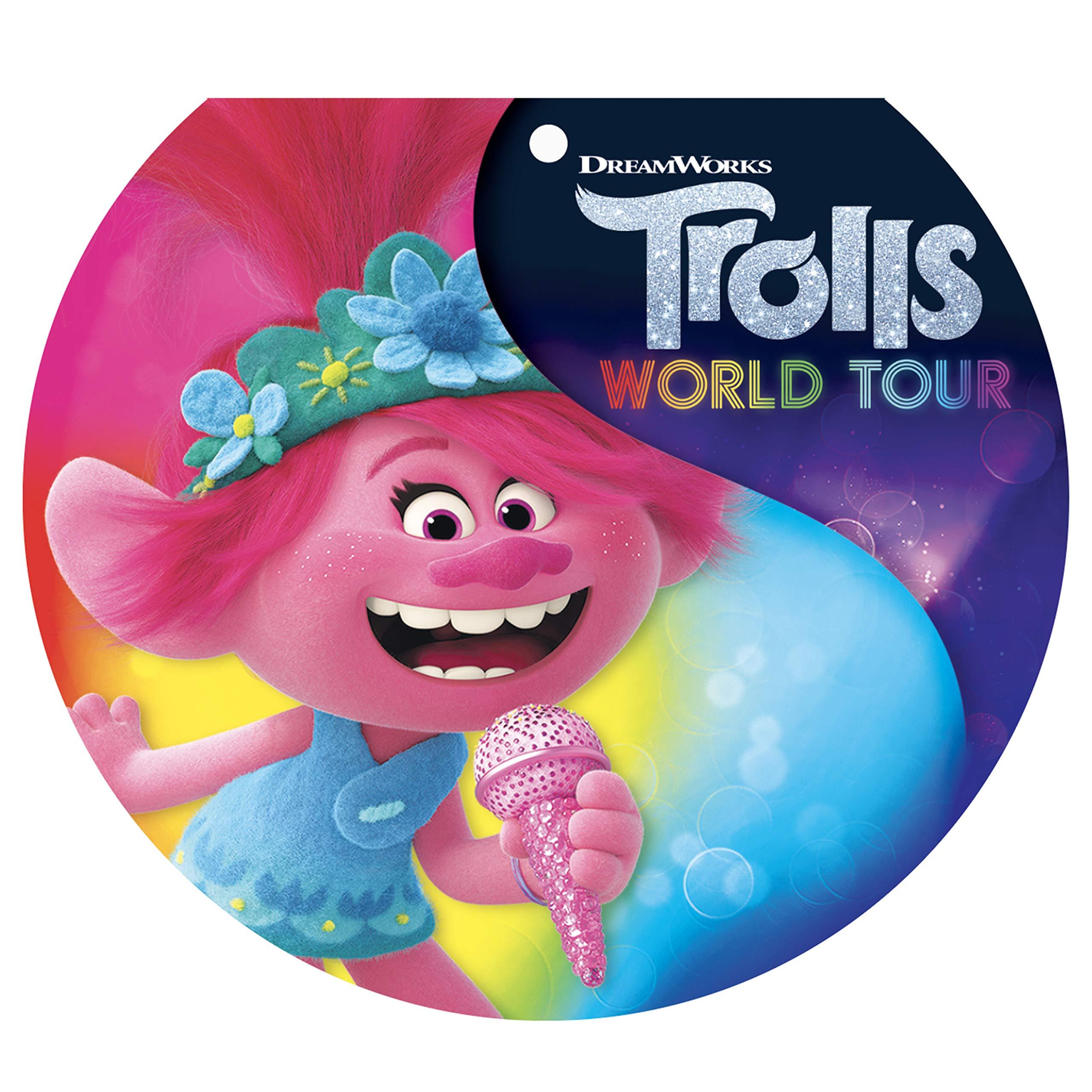 Pillow Pets Pillow Pets DreamWorks Poppy Stuffed Animal Trolls World Tour Plush Toy, 1 Count (Pack of 1) Pink