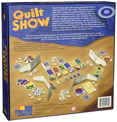 Rio Grande Games Rio Grande Quilt Show Board Game