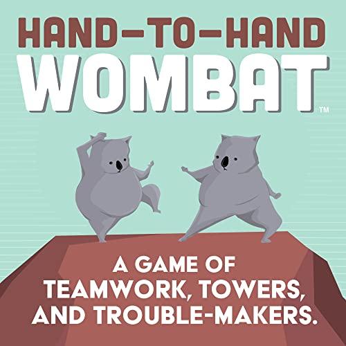 Exploding Kittens LLC Exploding Kittens Hand to Hand Wombat Card Game Fun Family Card Games for Adults Teens & Kids - Fun Party Games, 3-6 Players