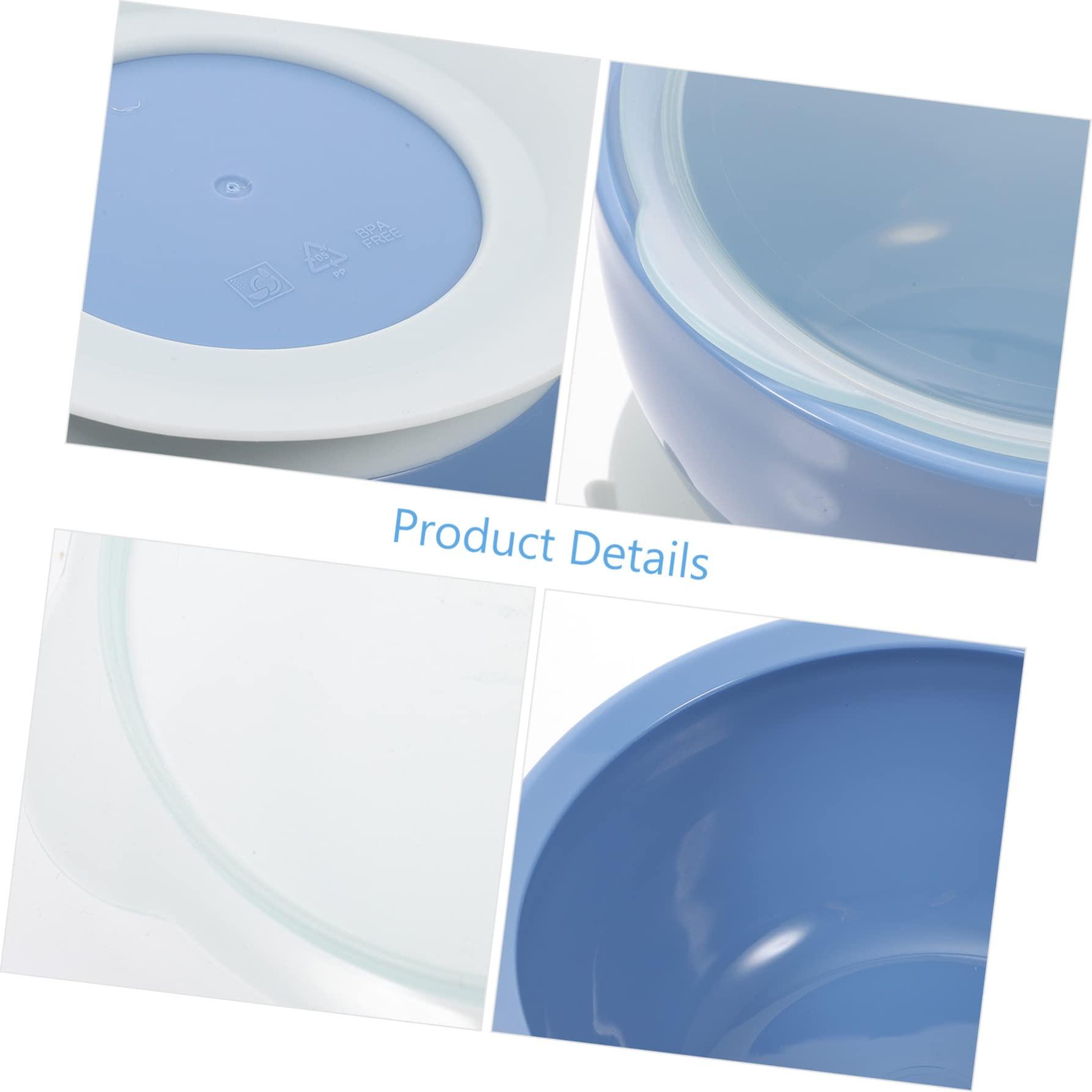 Kisangel Suction Bowl Infant Plate Silicone Baby Bowl Baby Bowl with Suction Toddler Plate Suction Plate for Baby Kids Bowl Baby Bowl with Lid Kids Plate Toddler Bowl Infant Bowl Baby Plate