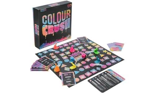 Paladone Paladone Color Crush, The Exciting Board Game of Artsy Challenges - Charades Meets Drawing Acting & Guessing