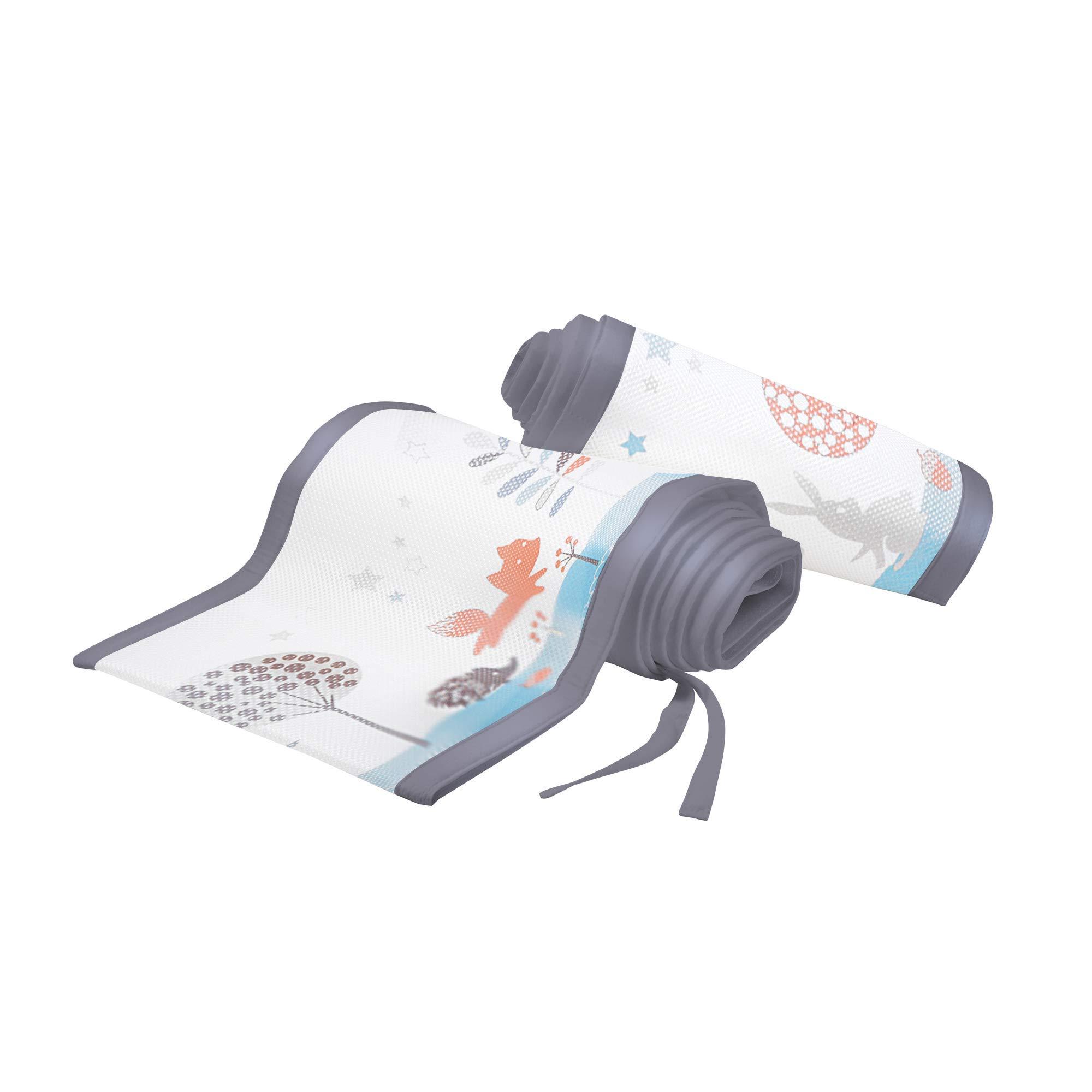BreathableBaby BreathableBaby Cot Mesh Liner (Enchanted Forest)
