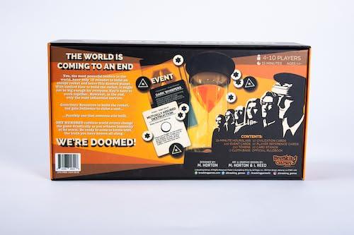 Breaking Games We\'re Doomed! - Apocalypse Survival Board Game - Cooperative Strategy for 4-10 Players - 15-Minute Race to Escape - Ideal for Competitive Game Nights & Group Gatherings