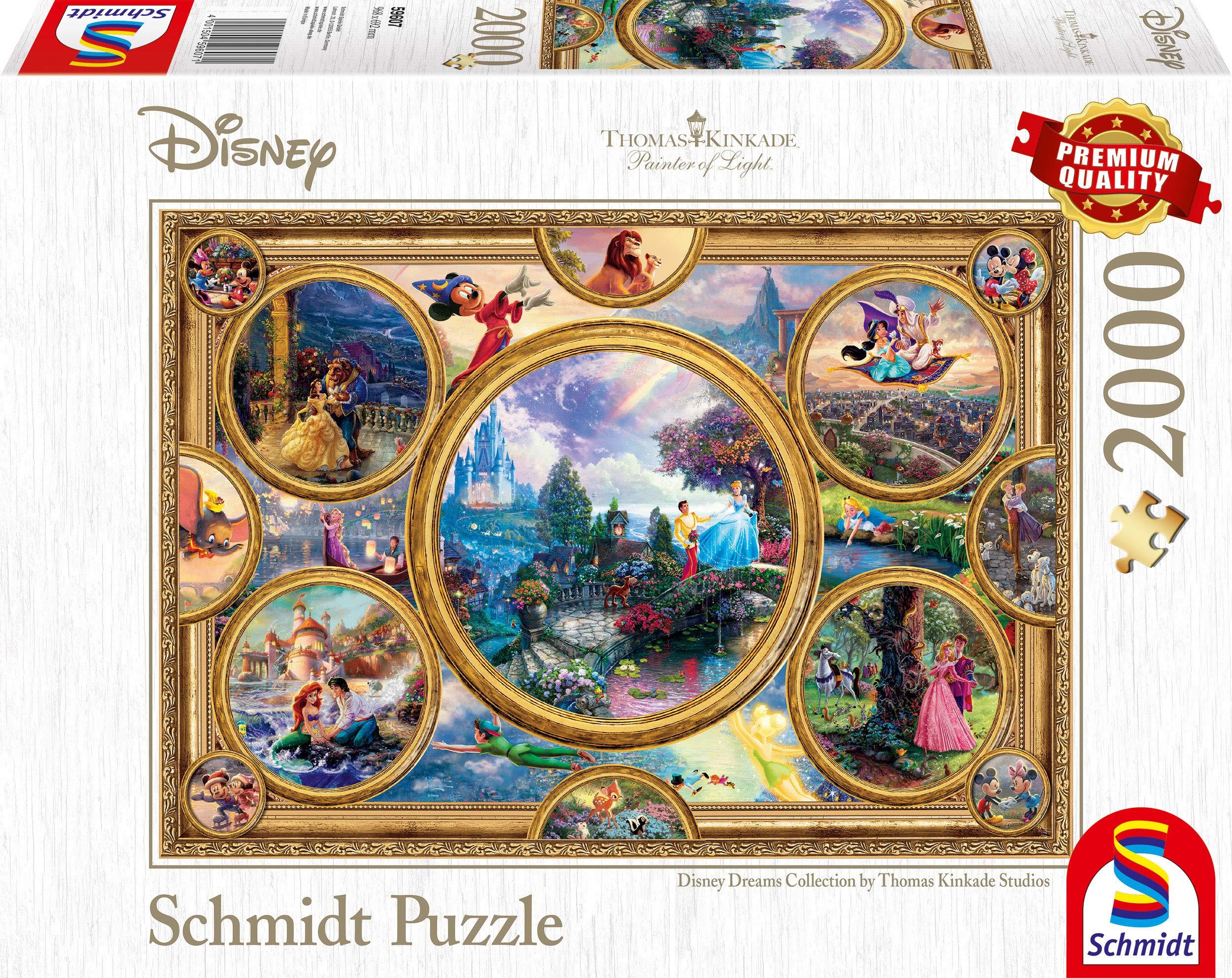 Schmidt Schmidt Thomas Kinkade: Disney - Dreams Collection Jigsaw Puzzle (2000-Piece)