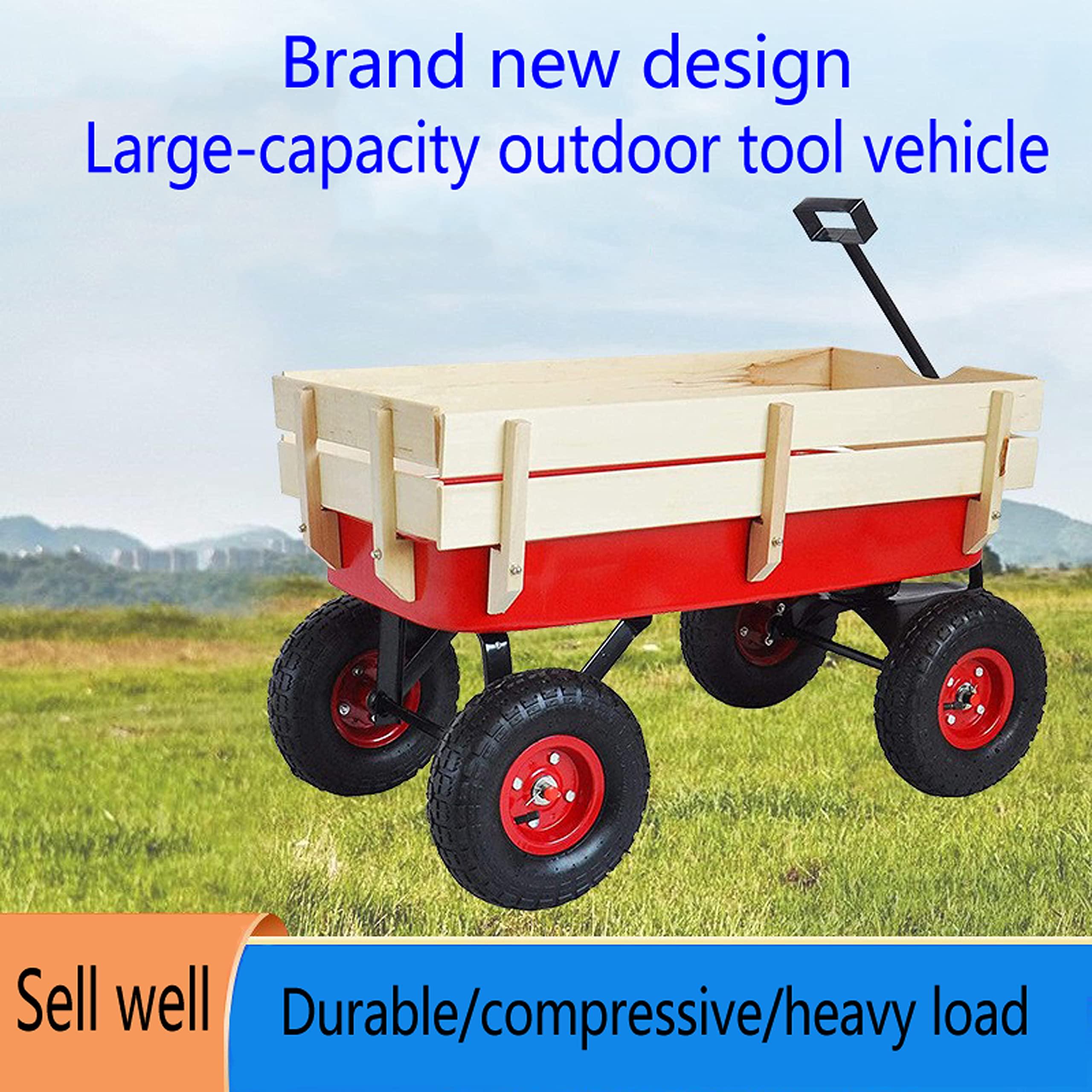 All terrain pull along wagon on sale