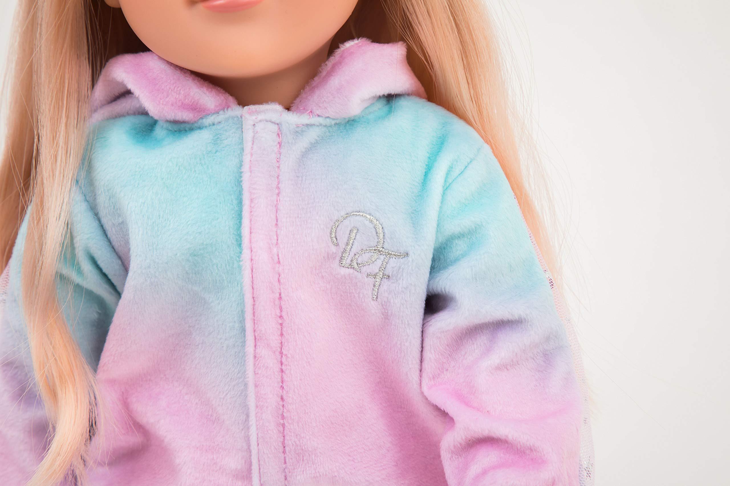 DesignaFriend DesignaFriend 18 Inch Doll Flying Unicorn Outfit