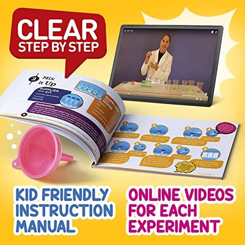 Learn & Climb Science Kit for Kids - 21 Experiments Science Set, Great Gifts for Kids Ages 4-8