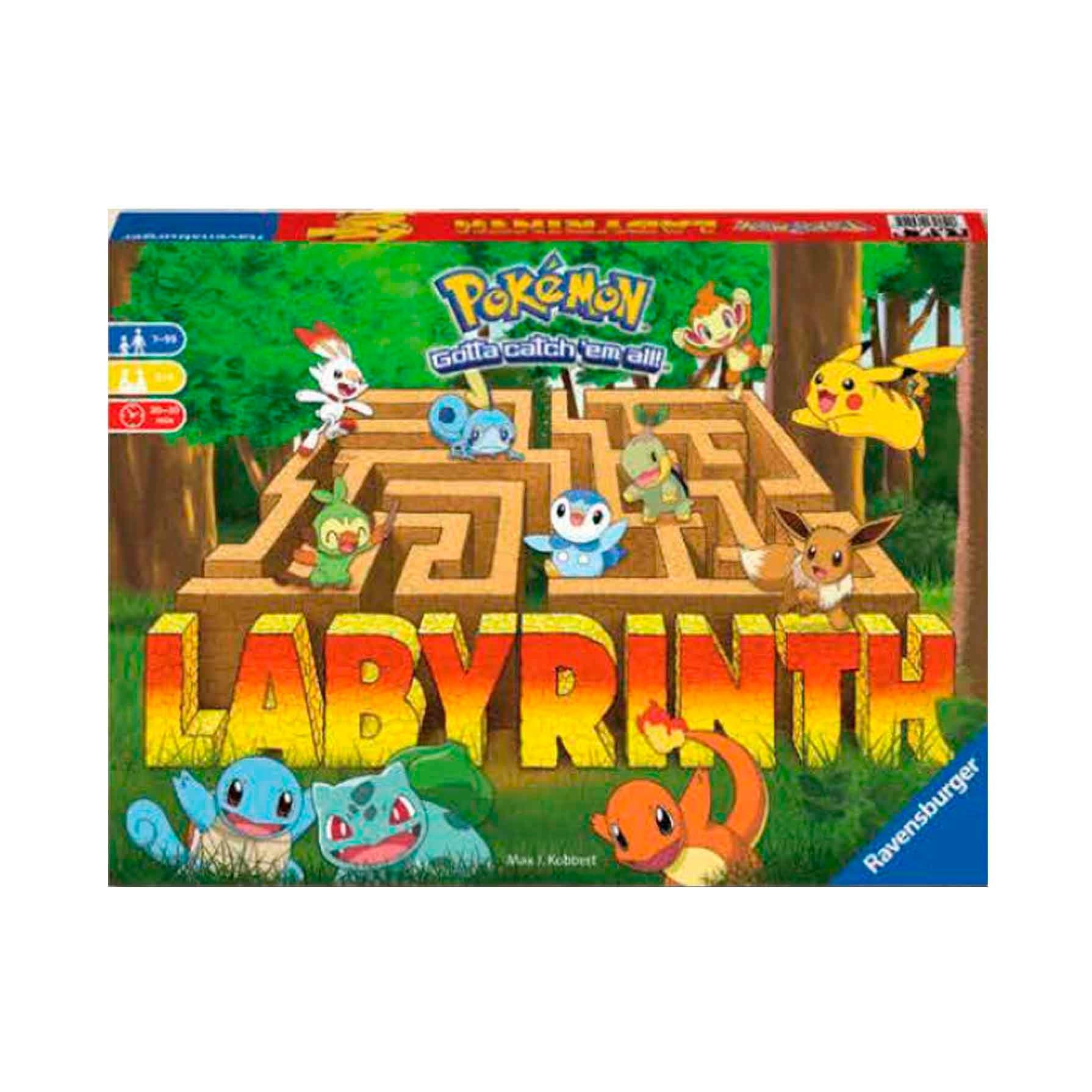Ravensburger Ravensburger Pokemon Labyrinth - A Fun Family Board Game and Pokmon Toy for Kids & Adults | Age 7 & Up | Great Pokmon Gift | Engaging Gameplay | High Replay Value | 2 - 4 Players