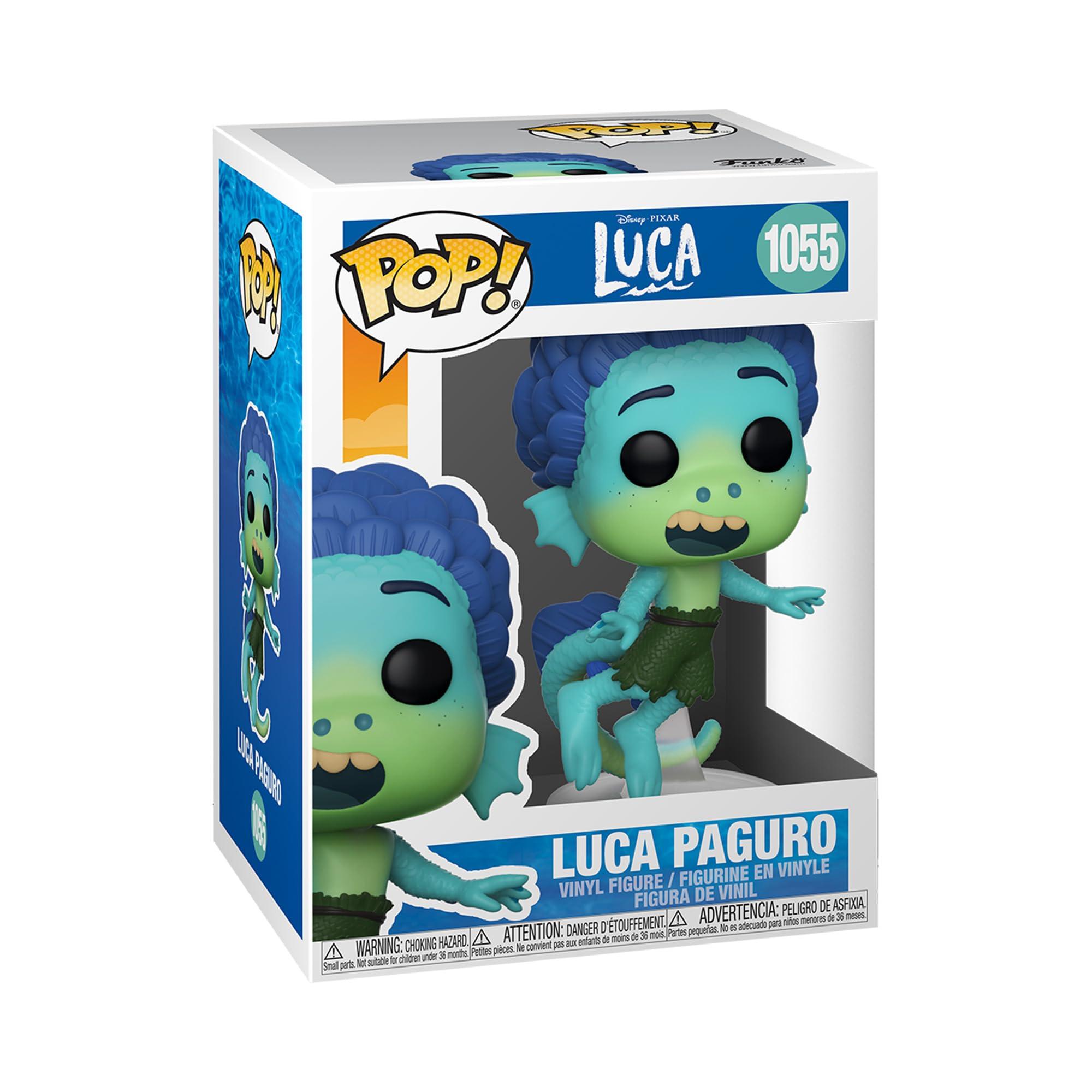 Funko Funko POP Disney: Luca Luca (Sea Monster) Vinyl Figure, Multicolor, 3.75 inches