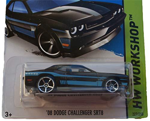 Hot Wheels Hot Wheels Workshop Series \'08 Dodge Challenger SRT8 227/250, Black/Blue Stripe