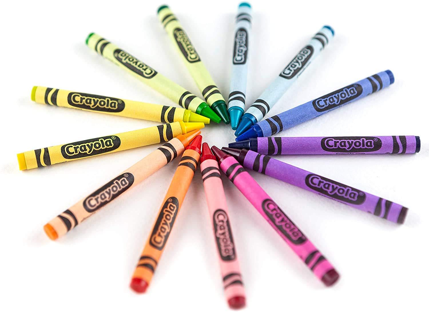 Crayola 64-Pack Crayons with Sharpener