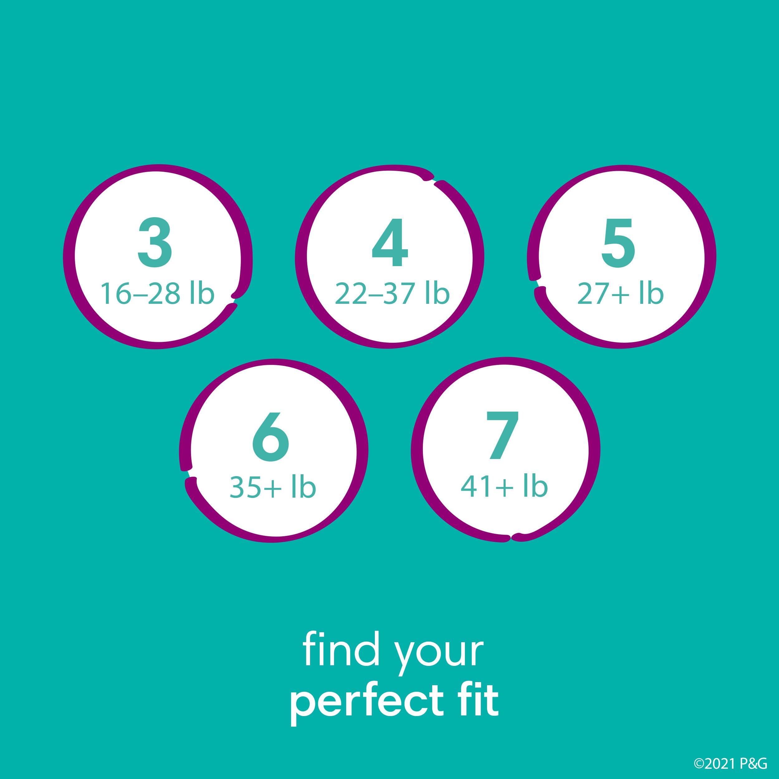 Pampers Pampers Diapers - Cruisers 360 - Size 7, 44 Count, Babyproof up to 100% Leakproof Pull-On Diaper