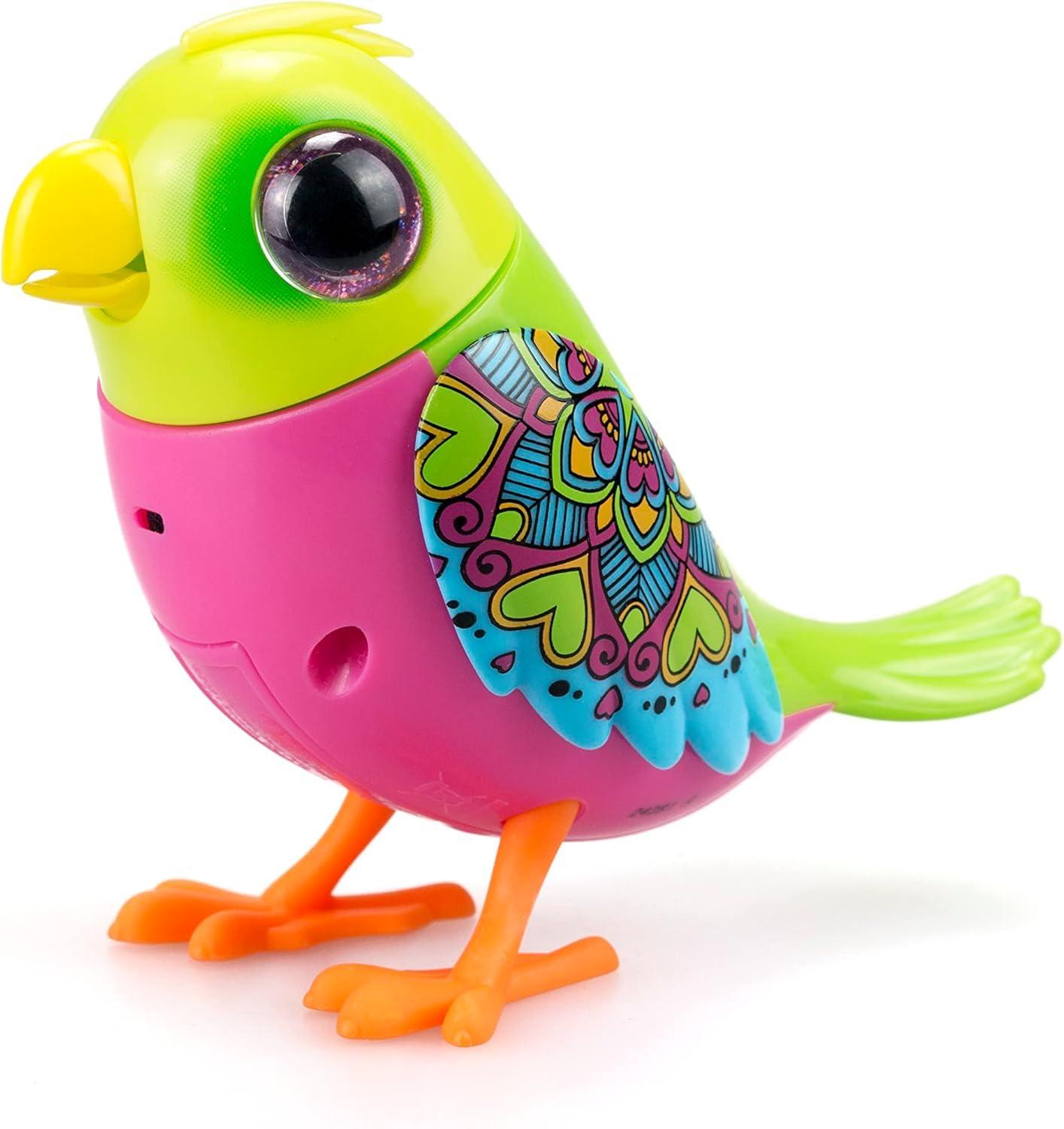 Silverlit Silverlit Digibirds- Interactive Love Bird, Green Small