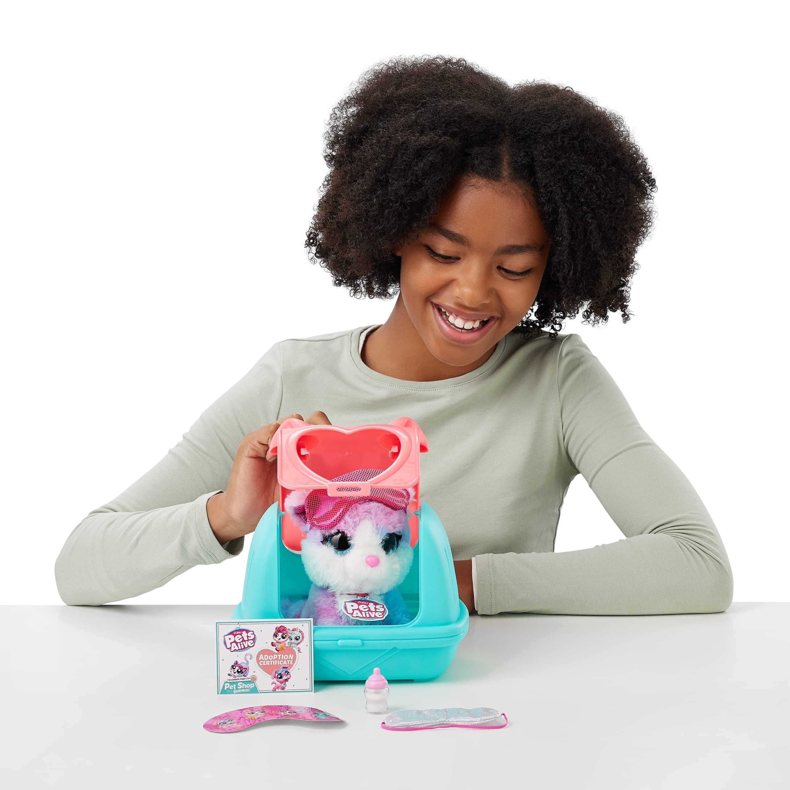 Pets Alive Pets Alive Pet Shop Surprise Toys by ZURU - Interactive Toys with Electronic \'Speak & Repeat\', Animal Playset Puppy Gifts for Girls and Kids (Series 2)