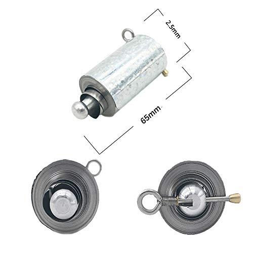 Kensally Kensally Xfunjoy 43.30"/110cm Silver Magic Appearing Cane Magic Staff with Free Gloves and Video Turorial for Professional Magician Stage Street Magic Performance