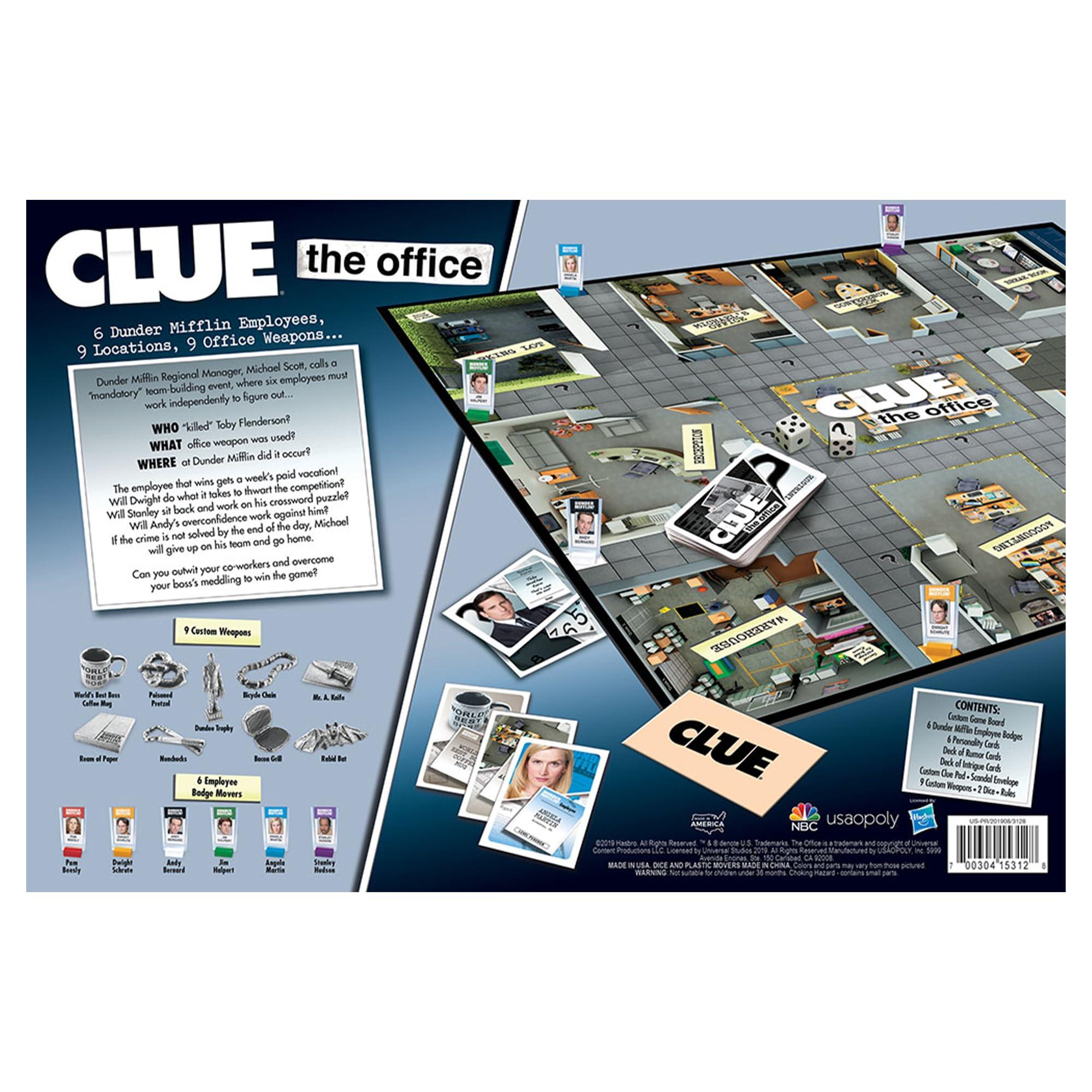 Hasbro Hasbro CLUE: The Office Edition Board Game