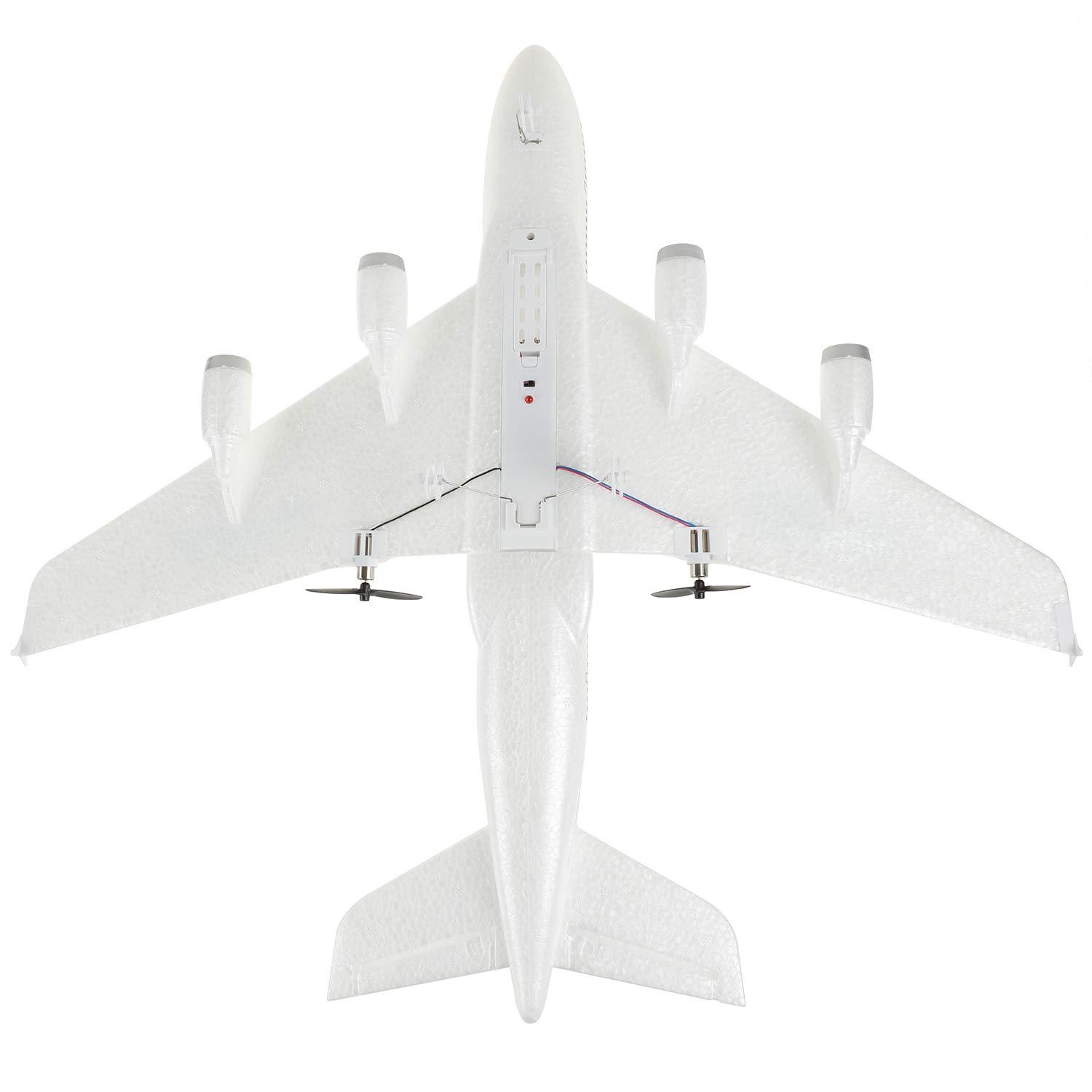 iHobby RC Remote Control Airplane - RC Plane Ready to Fly, 2.4Ghz 2 Channel RC Aircraft Built in 3-Axis Gyroscope, Durable EPP Styrofoam Remote Control Plane for Kids Boys Girls Beginner