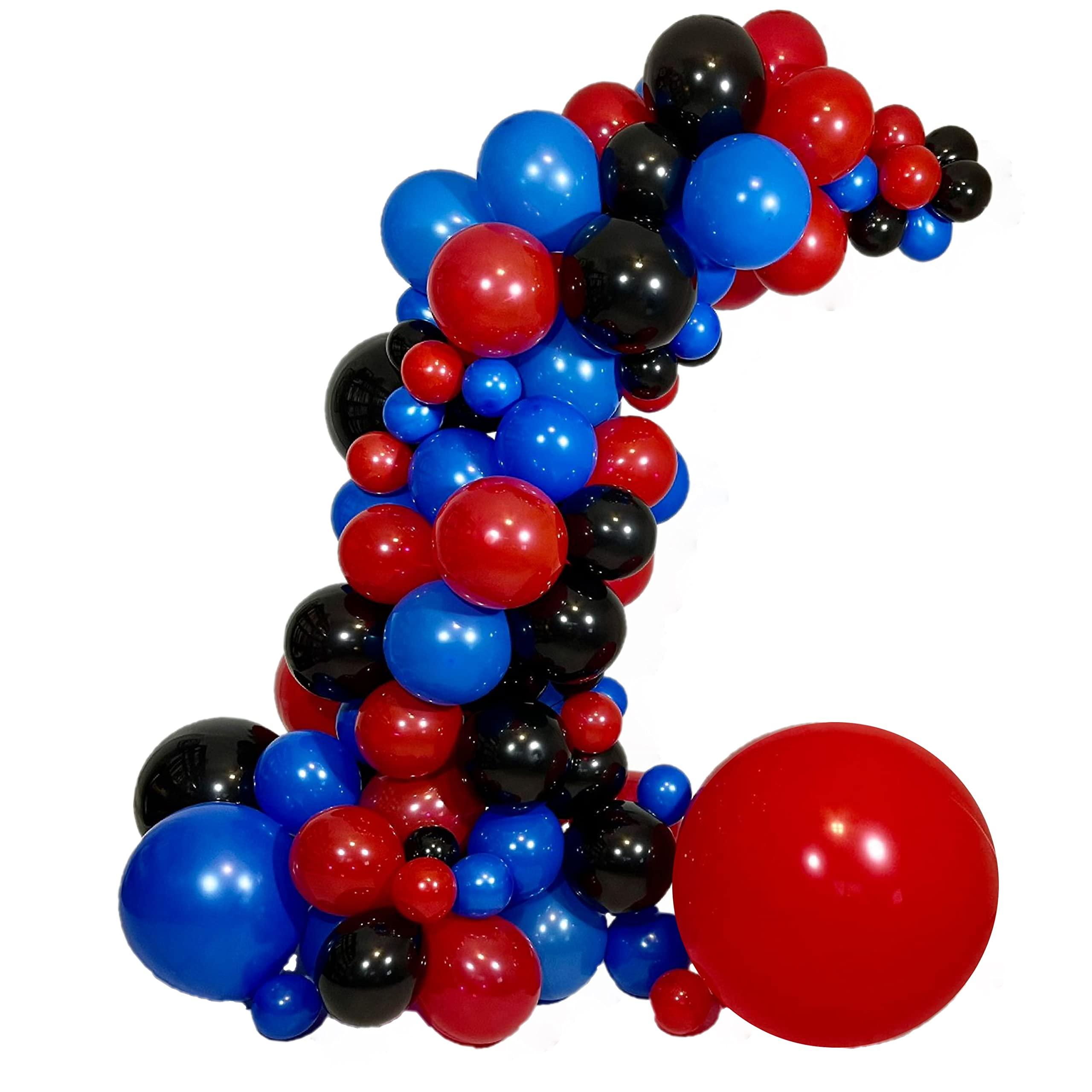 STK STK Balloons Arch COMPATIBLE FOR Spiderman Balloon Garland Kit Spidey and His Amazing Friends Birthday Decorations Backdrop Party Supplies Hombre Araa Decoraciones Globos Para Cumpleaos de Globo