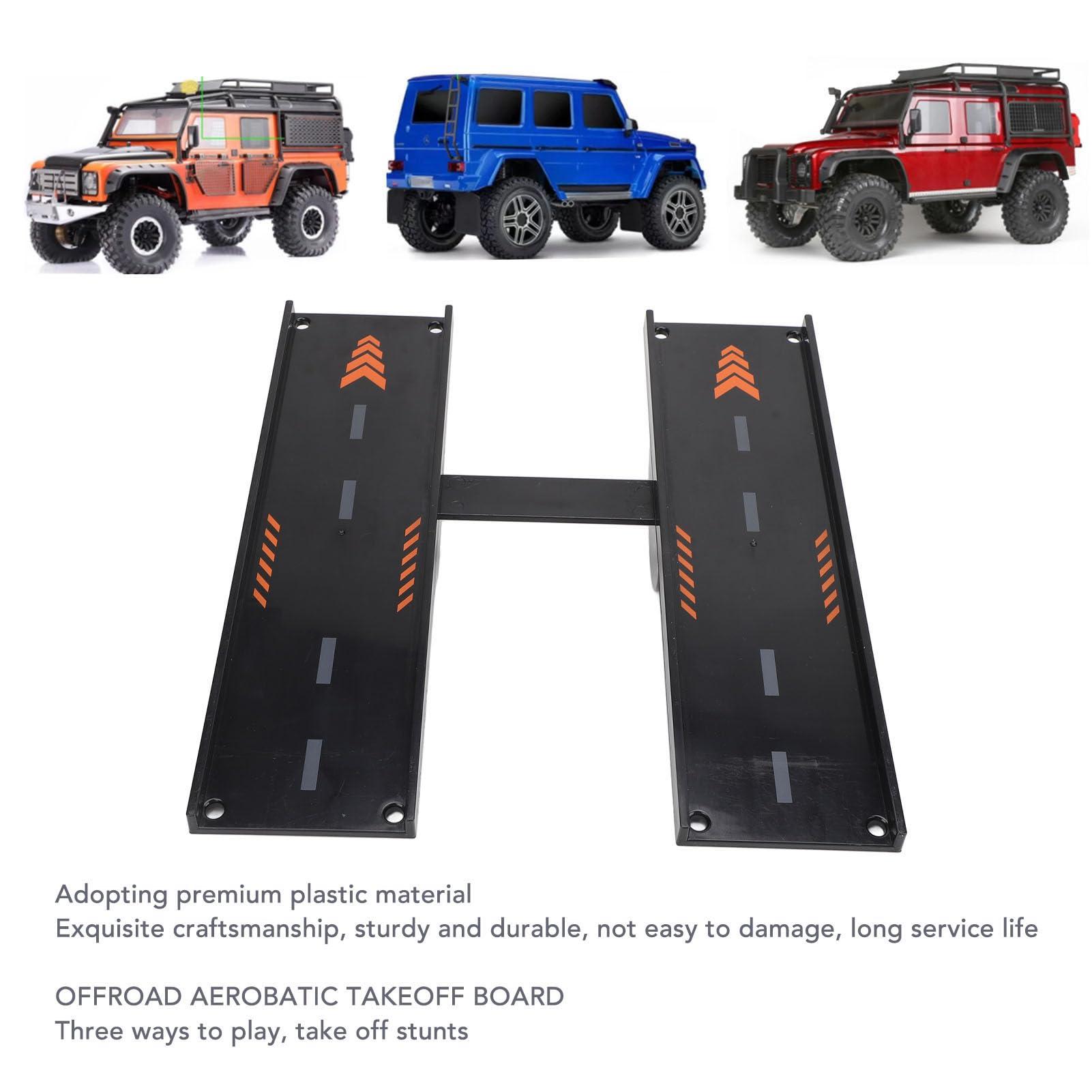 Keenso Keenso RC Car Ramp,Racing Jumping Ramp with Adjustable Incline Angles for RC Cars 1/8 1/10 1/12 1/14 1/16 Scale