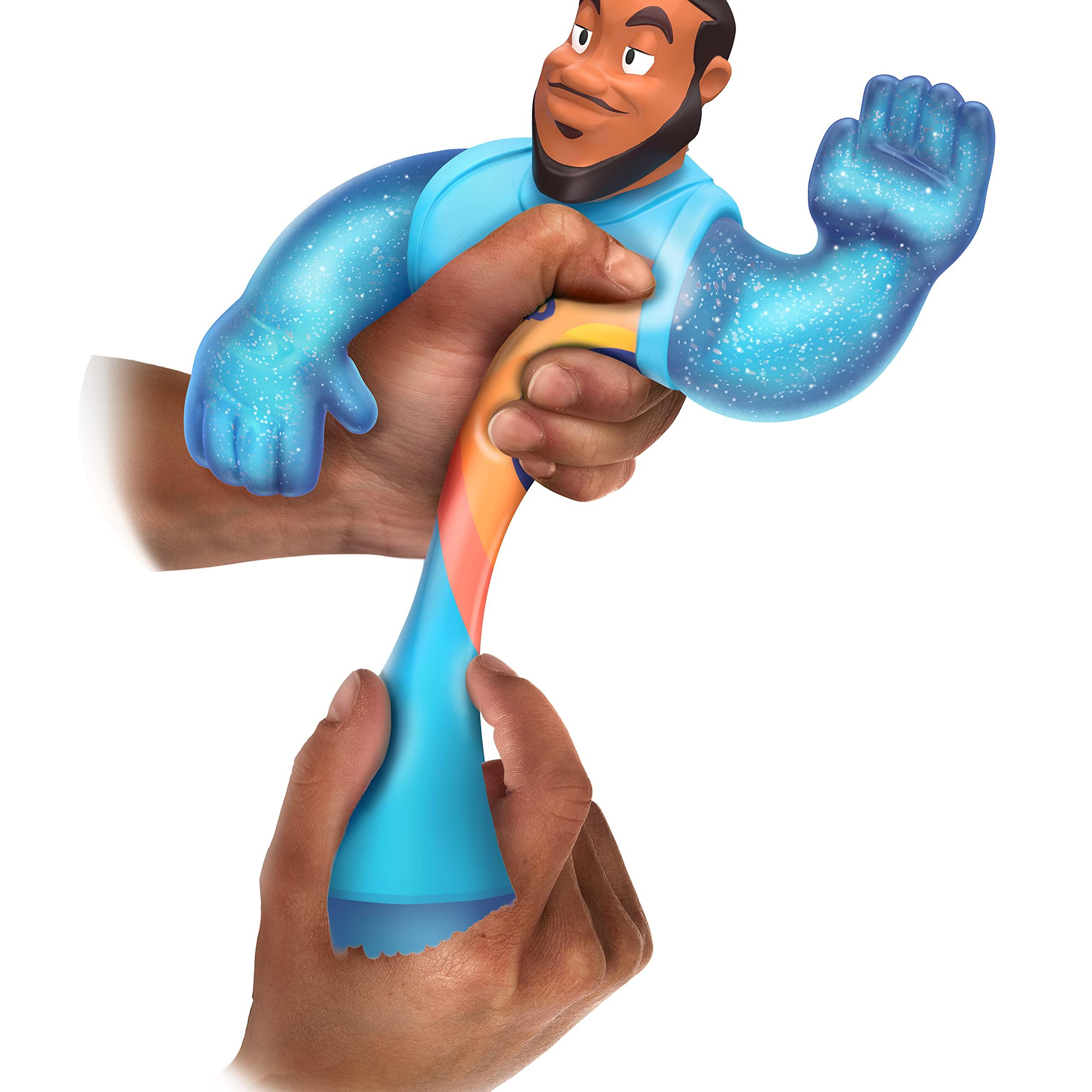 space jam Moose Toys Heroes of Goo JIT Zu – Space Jam: A New Legacy - 5" Stretchy Goo Filled Action Figure - Lebron James (Power Up)