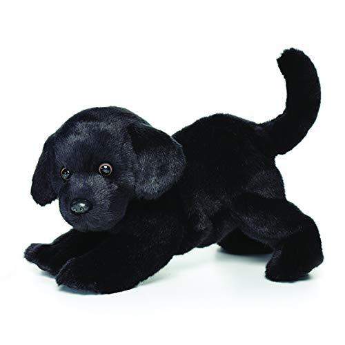 Black labrador soft toy large hotsell