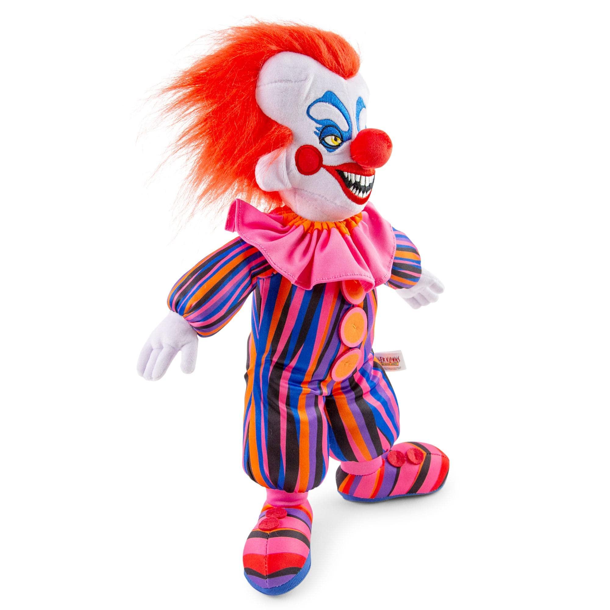 Toynk Killer Klowns from Outer Space Rudy 14-Inch Collector Plush Toy, Large Soft Stuffed Animal | 80s Horror Movie Collectibles